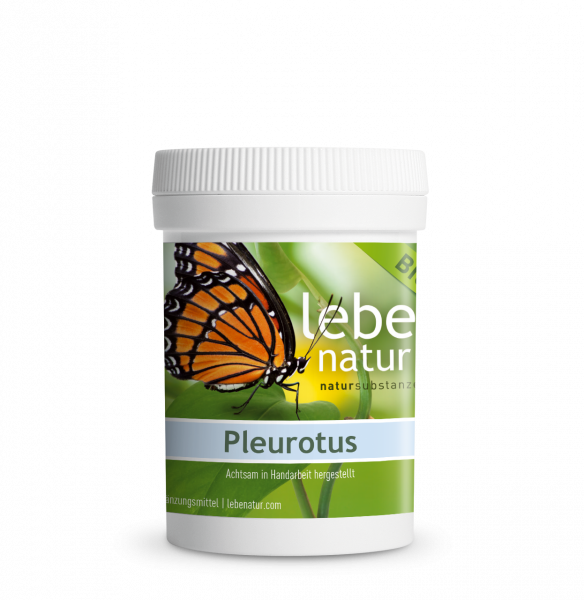 lebe natur® Pleurotus Pilz BIO 90 Dose